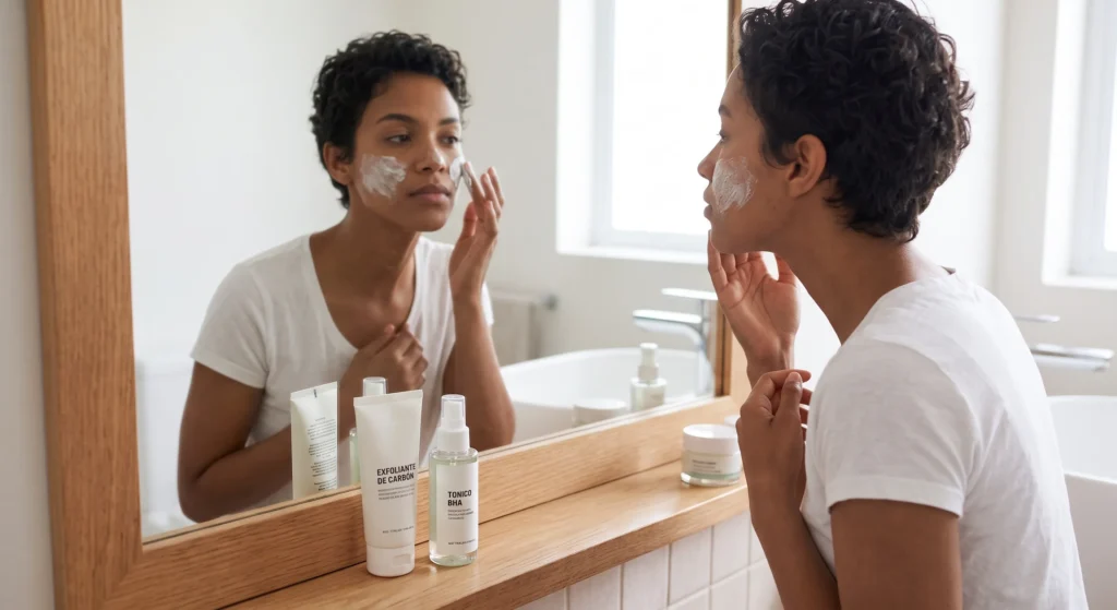 Exfoliante facial para piel grasa: cada cuánto usarlo y cuál elegir
